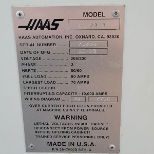 PUBLIC ONLINE AUCTION HAAS CNC MACHINE SHOP